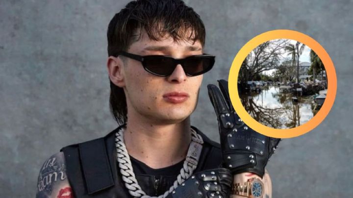 Peso Pluma suspende shows en Florida y brinda apoyo a víctimas del huracán Milton