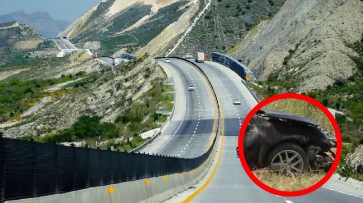 Un muerto tras terrible volcadura en carretera; no traía el cinturón de seguridad