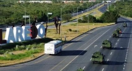 Se refuerza Ejército con alta tecnología; llegan más elementos a Nuevo Laredo