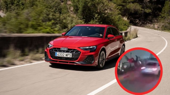 Abuelitos son embestidos por auto que iba a exceso de velocidad; conductor huye del lugar