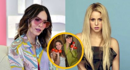 Belinda le 'roba' su pizza a Shakira: '¿cuántos pedazos te has comido?'