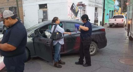 Mujeres protagonizan choque en Sector Centro de Nuevo Laredo | FOTOS