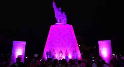 Ruedan más de 200 motociclistas en pro de la lucha del cáncer de mama en Nuevo Laredo