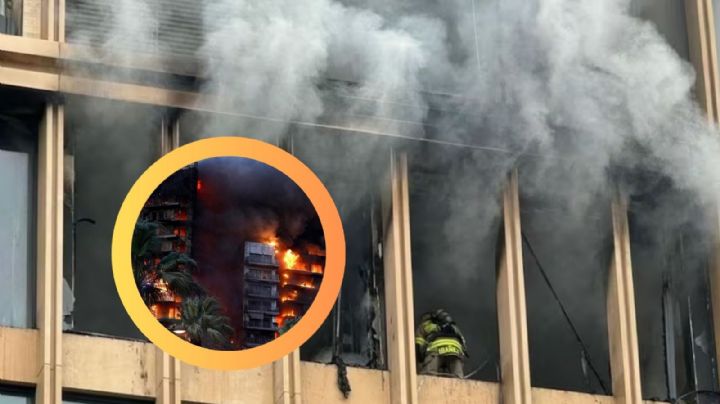 Edificio de lujo en San Pedro es consumido por las llamas; 230 personas evacuadas