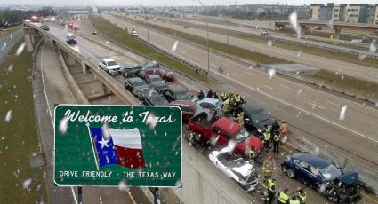 Estas carreteras de Texas son las más peligrosas cuando cae nieve