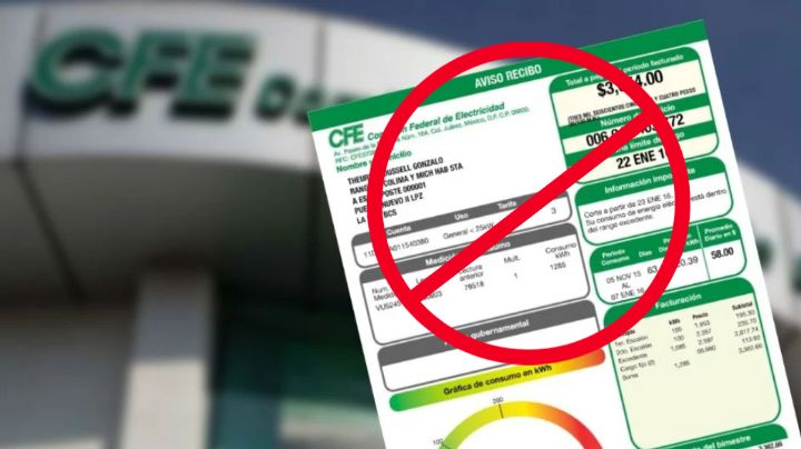 CFE: Estas personas no pagarán más el recibo de luz de por vida
