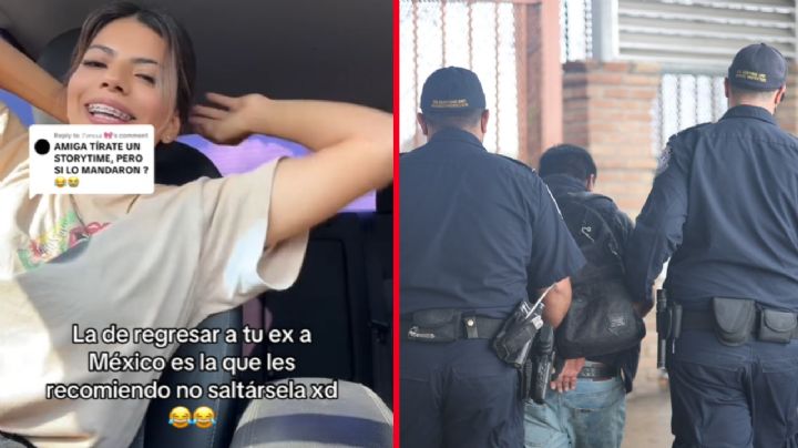 Por infiel, mujer se venga y regresa a su novio indocumentado a México | VIDEO