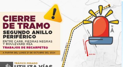 Cerrarán Segundo Anillo Periférico por trabajos de recarpeteo; acceso a Puente III será por Mex II