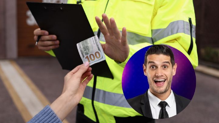 ¿Adrián Marcelo sobornó a un agente de tránsito?; esto se sabe