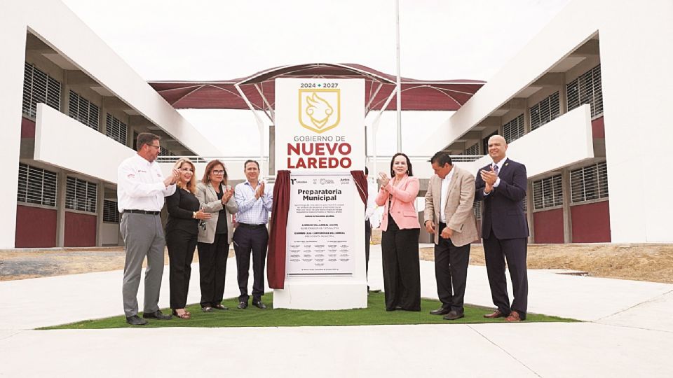 Ayer se realizó la inauguración oficial de la prepa autosustentable.