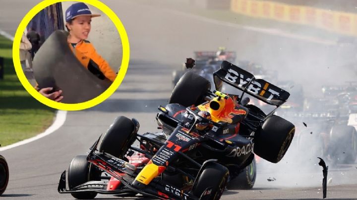 Gran Premio de México: joven se lleva neumático de regalo tras la carrera de Fórmula 1