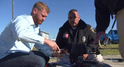 Policía de Laredo busca a operador de drones para darle trabajo