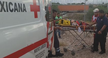 Hallan a indigente al fondo de un barranco en Nuevo Laredo; llevaba ahí más de un día