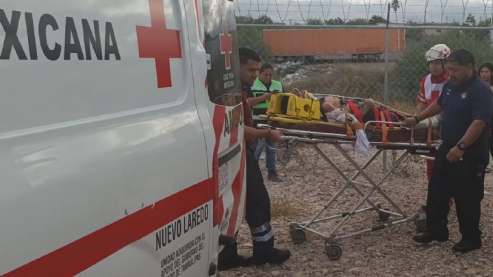 Hallan a indigente al fondo de un barranco en Nuevo Laredo; llevaba ahí más de un día