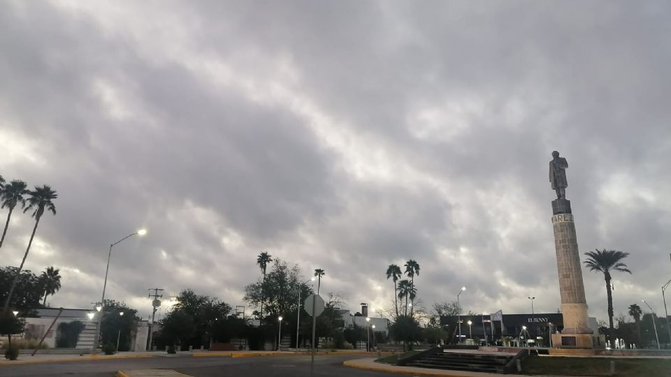 Cielo nublado en Nuevo Laredo