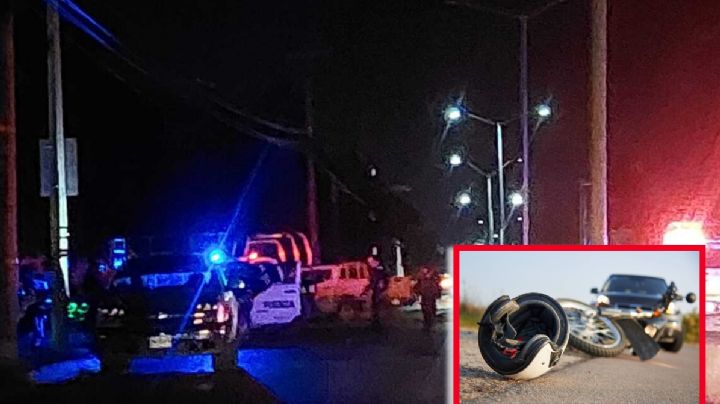 Muere joven motociclista tras ser atropellado por camioneta; solo tenía 15 años