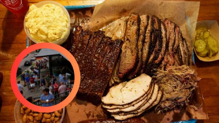 Este es el mejor restaurante de carne asada en Texas; sus filas lo demuestran