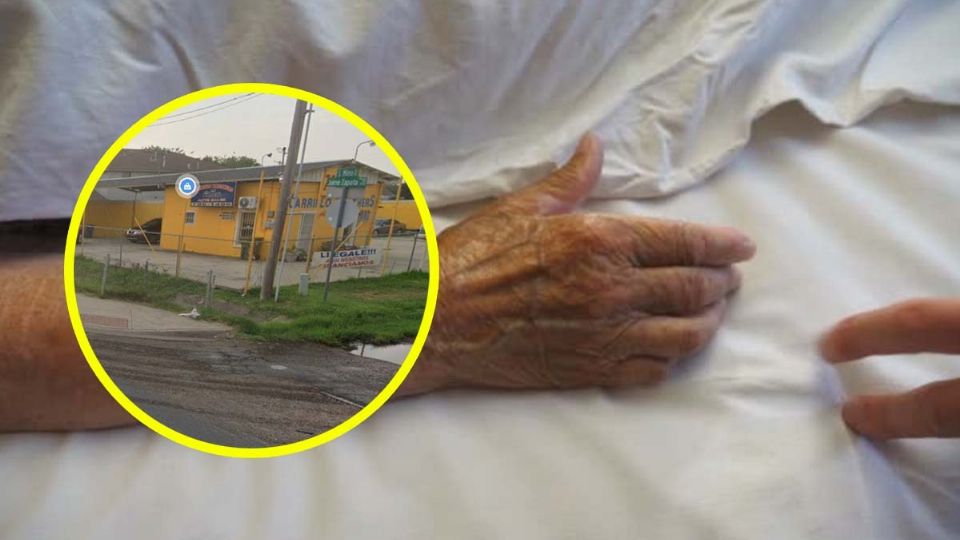 El abuelo murió en camino al hospital