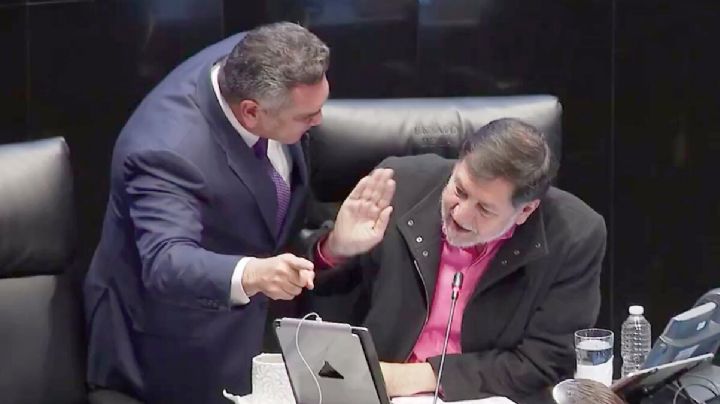 Le sale lo 'bully' a 'Alito' Moreno y busca bronca con Fernández Noroña en el Senado | VIDEO