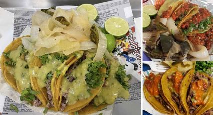 Estos son los mejores tacos de Monterrey; sus salsas son muy famosas | VIDEO