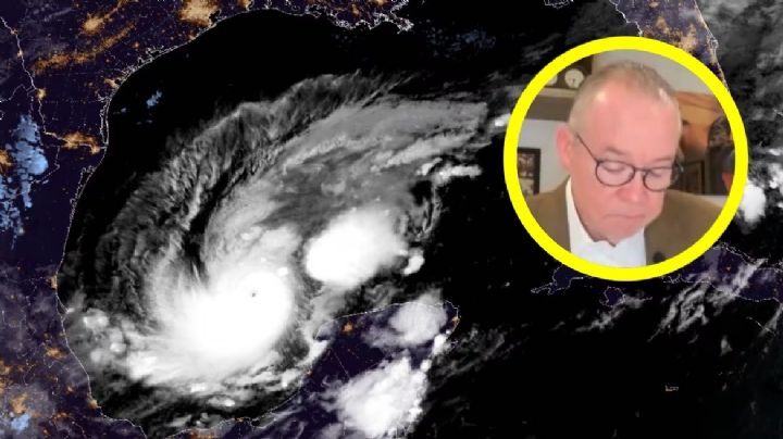 'Es algo terrorífico': meteorólogo llora en vivo al hablar de lo que provocaría el huracán Milton