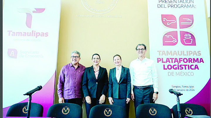 Lanza Tamaulipas plataforma logística