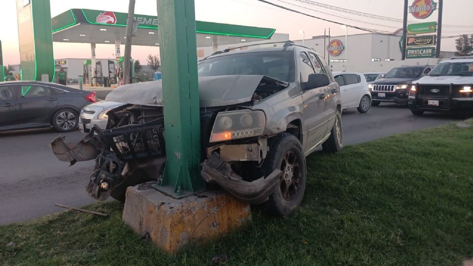 Choque en Nuevo Laredo