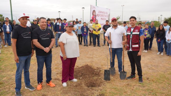 Plantarán más de 3 mil árboles en Nuevo Laredo; arranca jornada de reforestación masiva