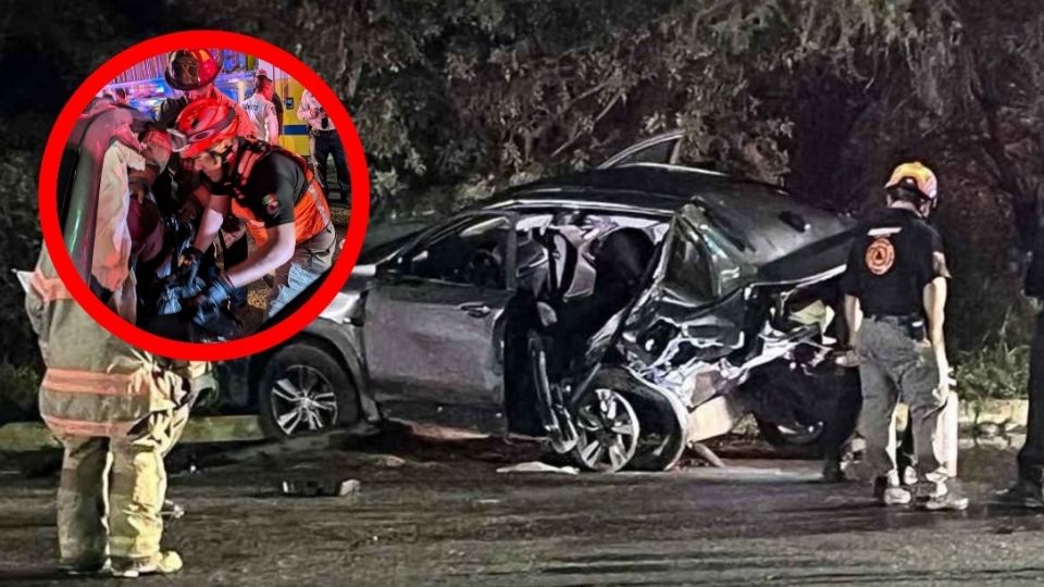 Fatal accidente en Nuevo León.