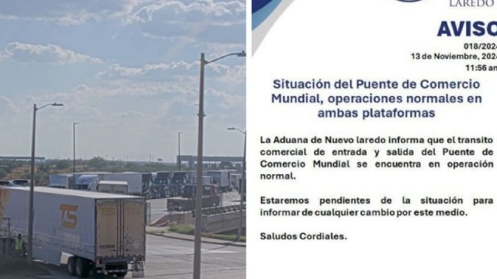 Se habilitarán carriles en Aduana de Colombia con pedimentos en Nuevo Laredo