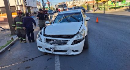 Camila no llegó a su escuela; vehículo choca auto de su madre en el Centro de Nuevo Laredo