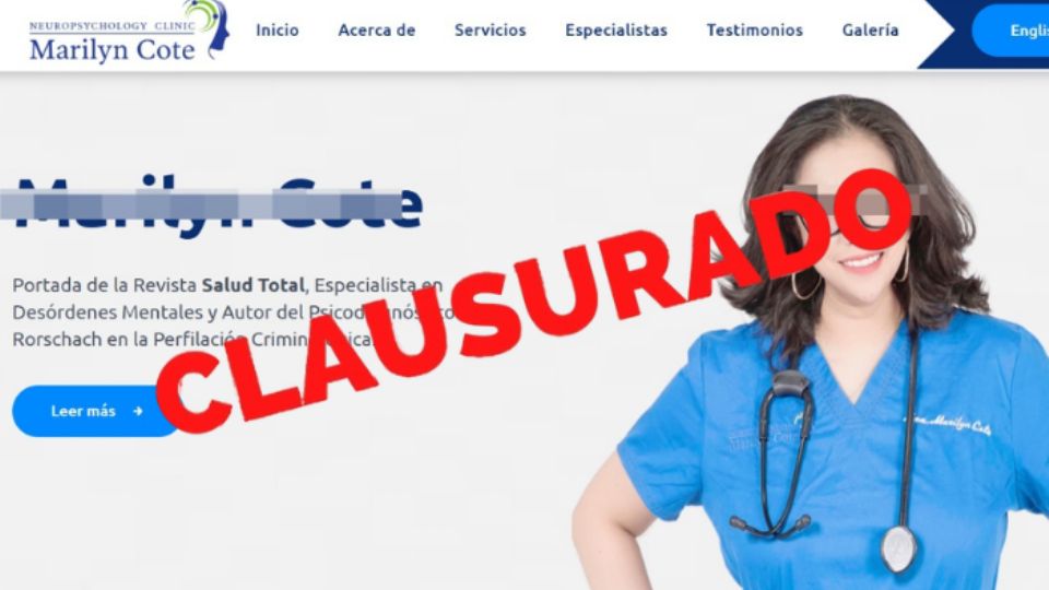 Clausuran consultorio