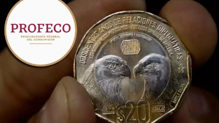 Profeco alerta por estas monedas conmemorativa de 20 pesos ¿qué es lo que tienen?
