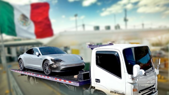 ¿Cómo cruzar un vehículo chocado de Estados Unidos a México? | VIDEO