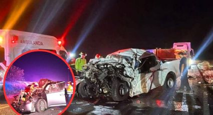 Trágico accidente deja un muerto en carretera de Saltillo; venían de un paseo familiar