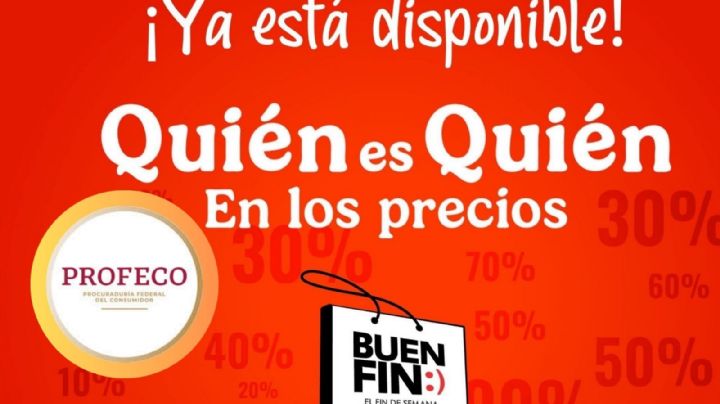 Buen Fin 2024: Profeco te ayuda a comparar precios con 'Quién es Quién'; evita malas compras