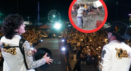 Concierto de Los Dos Carnales acaba en pelea campal; 'volaron' sillas y mesas | VIDEO