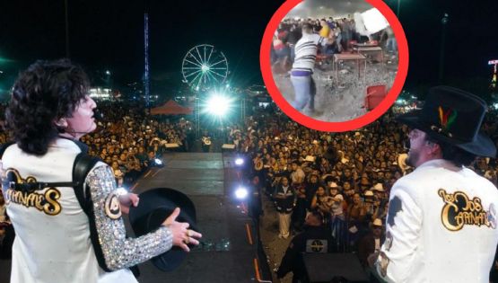 Concierto de Los Dos Carnales acaba en pelea campal; 'volaron' sillas y mesas | VIDEO