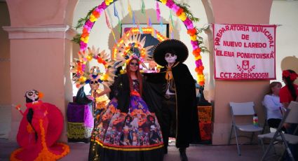 Celebran en Nuevo Laredo el Día de Muertos con espectacular Festival de la Catrina 2024