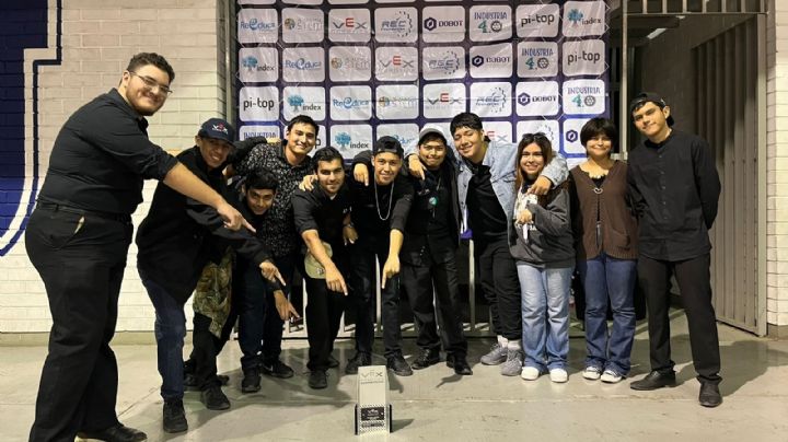 Ganan estudiantes de la Universidad Tecnológica de Nuevo Laredo tercer lugar en torneo de robótica