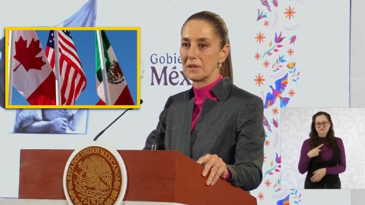 México se queda en el T-MEC; asegura Claudia Sheinbaum