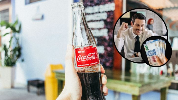 Coca-Cola lanza vacante con sueldo de hasta 38 mil pesos al mes; es trabajo híbrido y dan bebidas