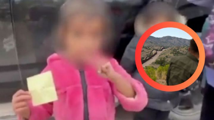 En Texas, rescatan una niña de dos años que cruzaba sola la frontera con una nota en la mano