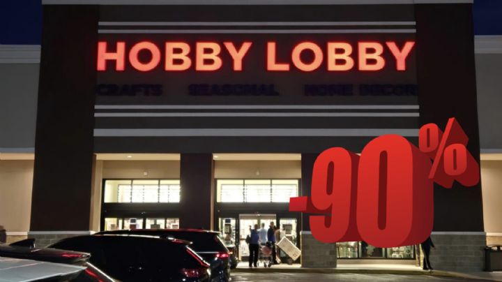 Hobby Lobby remata artículos al 90% de descuento; esto es lo que podrás comprar