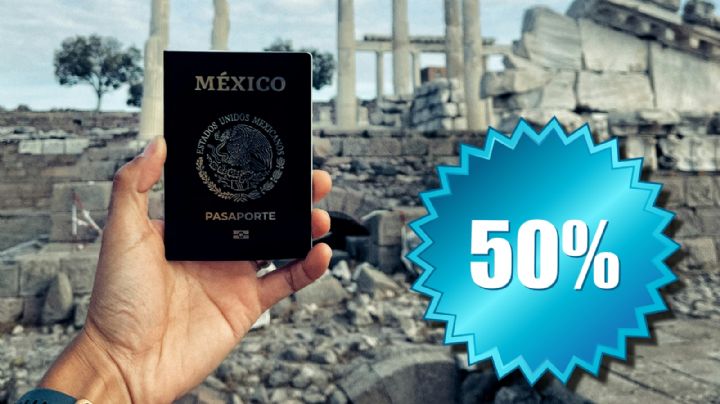 Pasaporte mexicano con 50% de descuento en diciembre de 2024, ¿para quiénes aplica?