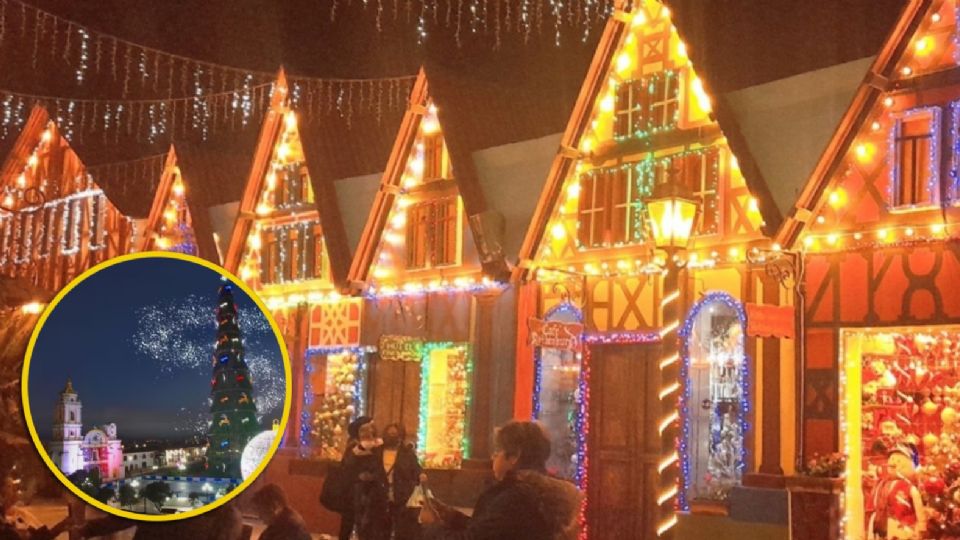 No dudes en visitar uno de estos hermosos lugares que te dejarán con la boca abierta por lo hermoso de sus luces y ambiente navideño