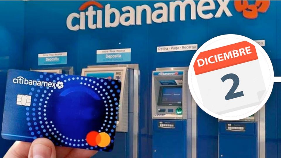 EL 2 de diciembre en Banamex