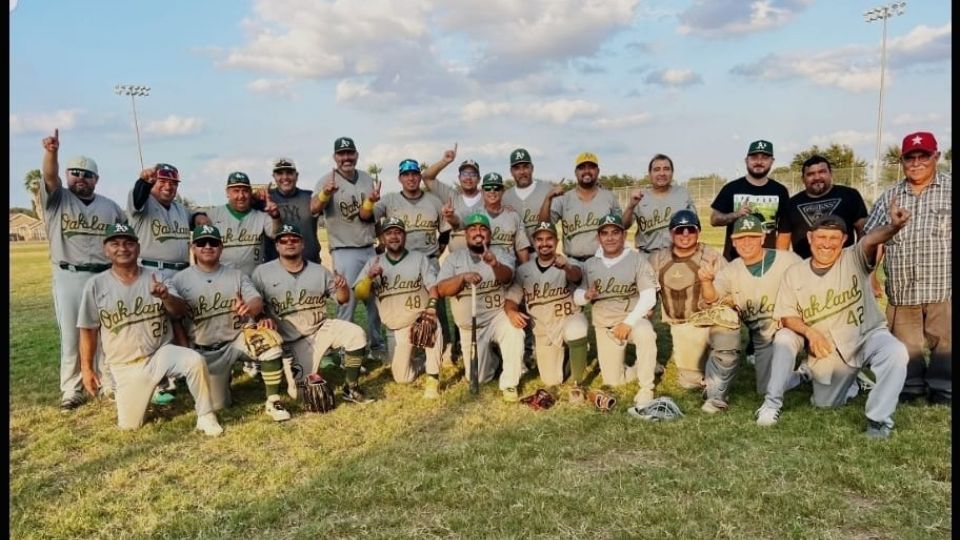 La novena de Atléticos es el campeón de la Border Baseball League