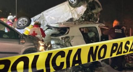 Brutal accidente cobra la vida de 3 personas; tardaron 5 horas en rescatar a los fallecidos