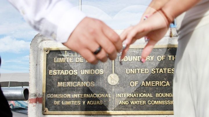 Amor sin fronteras: crecen número de bodas a mitad de los puentes internacionales de México y EU